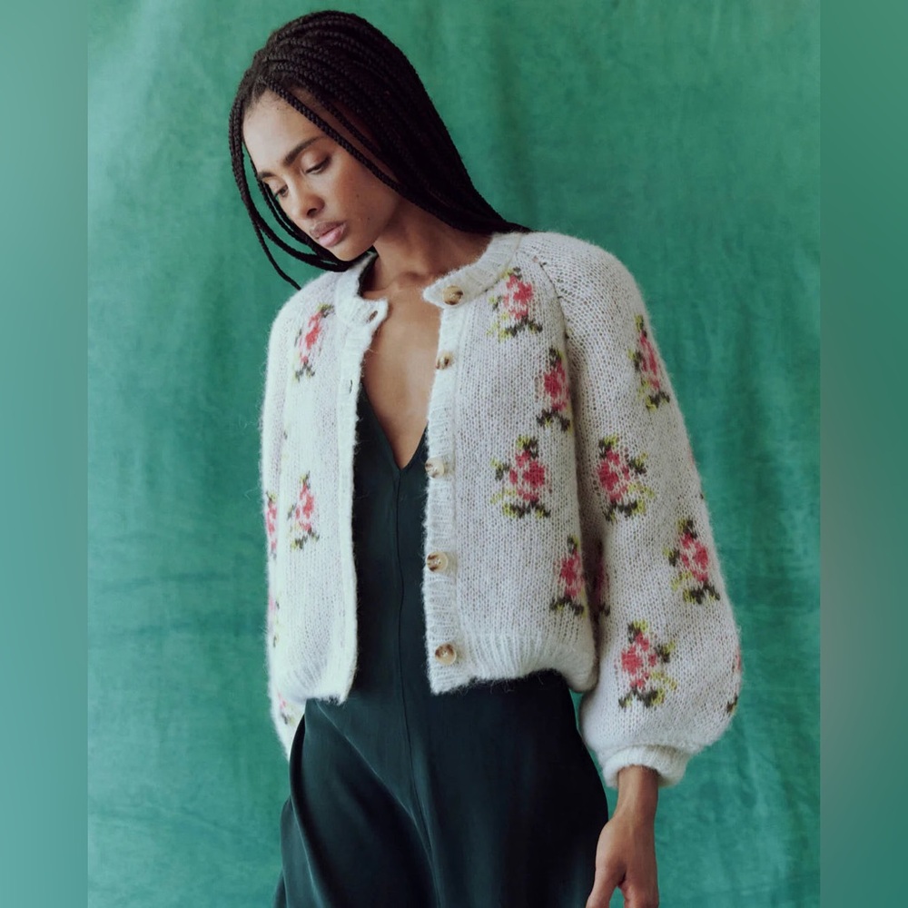 NWT The Great. The Carousel Cardigan